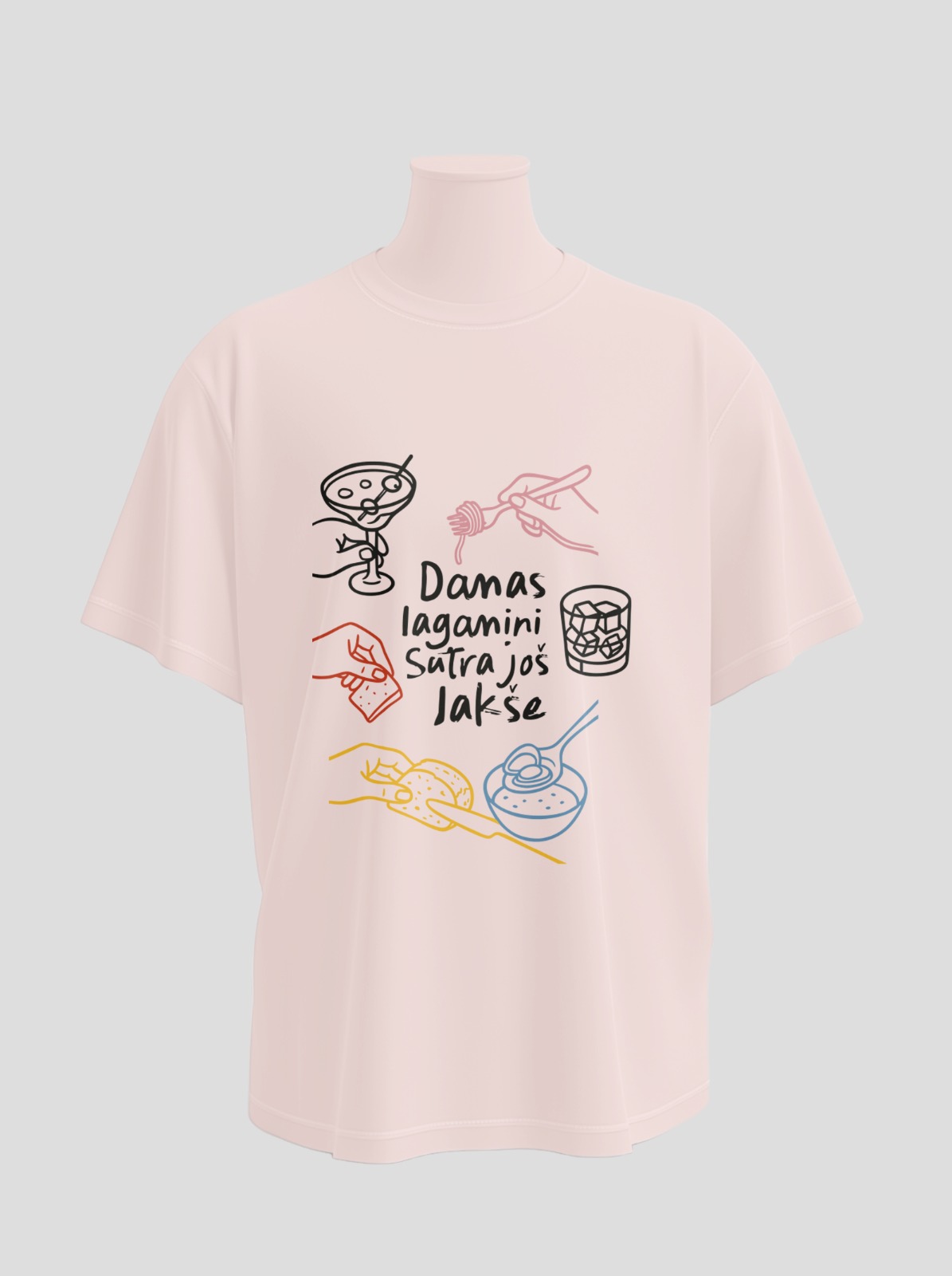 Danas laganini Sutra još lakše - 100% pamučna majica